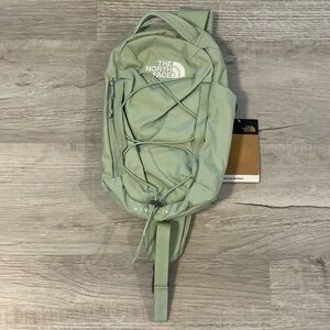 The North Face Borealis Sling Bag “Misty Sage Dark Heather/Meld Grey”